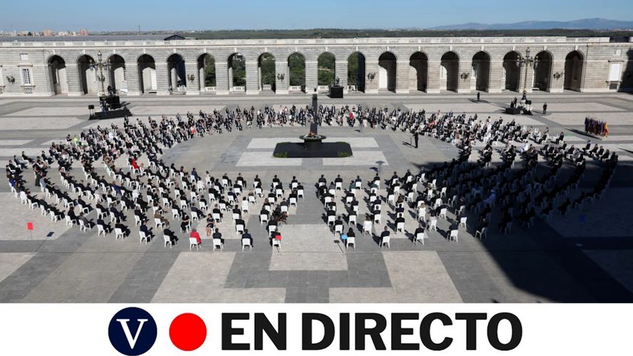 DIRECTO: Los Reyes presiden el Homenaje de Estado a las Víctimas de la pandemia de la covid-19