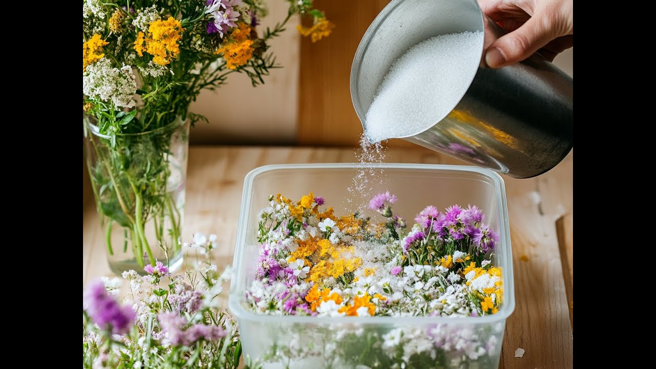 Hoe bloemen drogen met 4DRY Flower Silica Gel | Stapsgewijze uitleg
