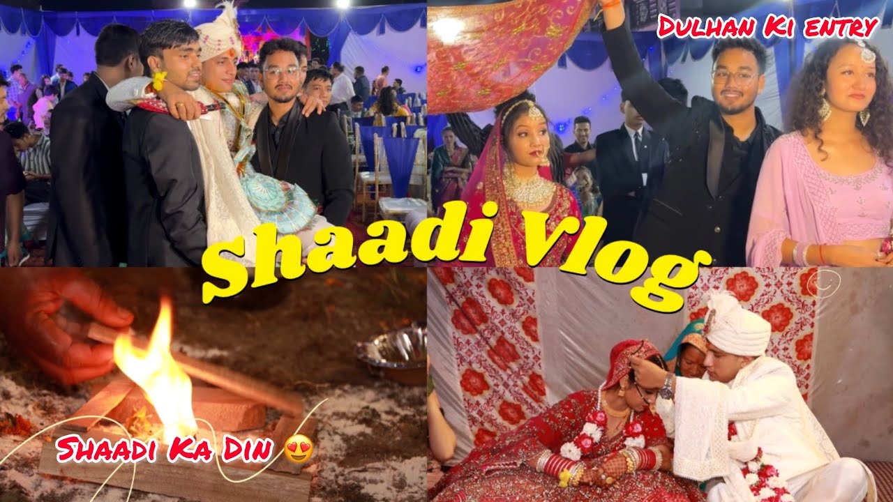 Shaadi Ka Din 😍 | Shaadi Final Vlog