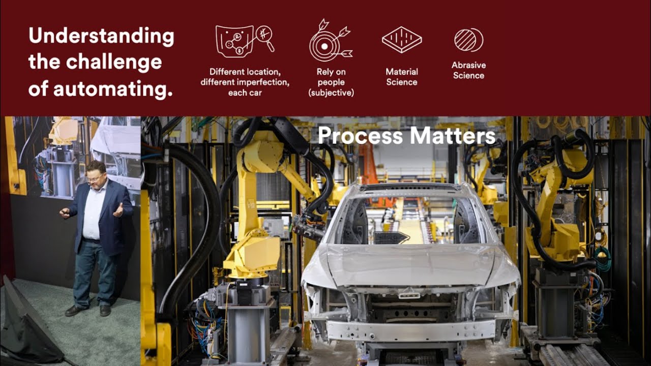 GM & 3M Launch First Robotic Paint Repair System on Moving Automotive Line | CES 2025