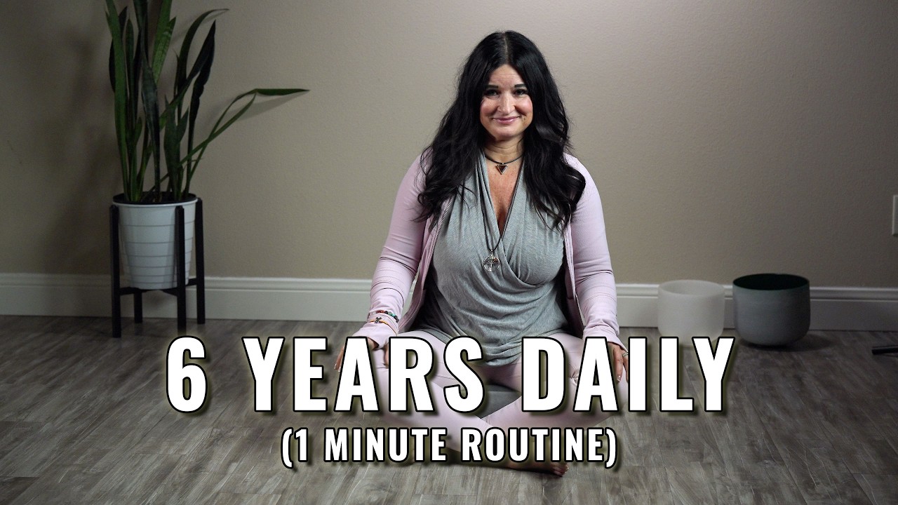 My 6-Year Daily Habit for Anxiety (1-Minute Moving Meditation)