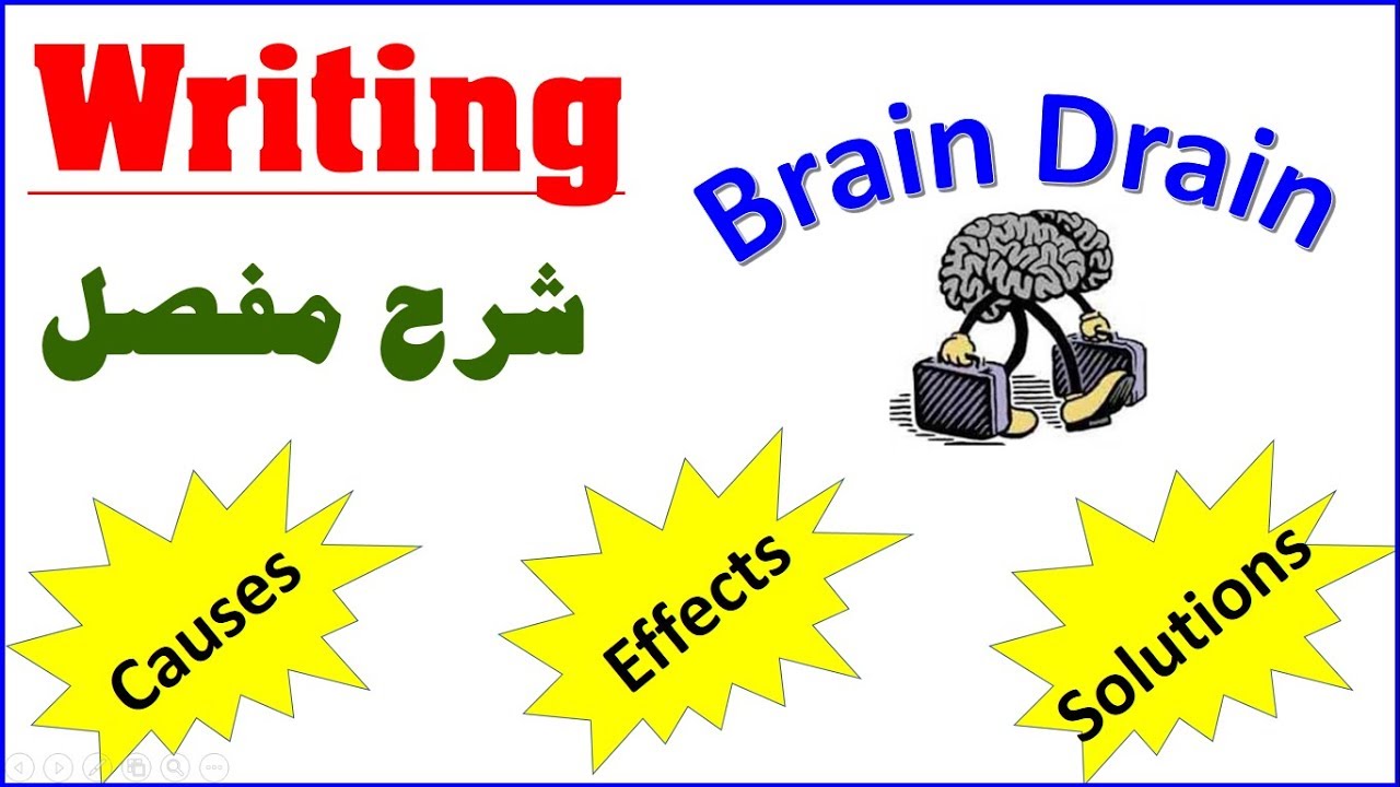 Writing: Causes, Effects and Solutions of Brain Drain English With Simo