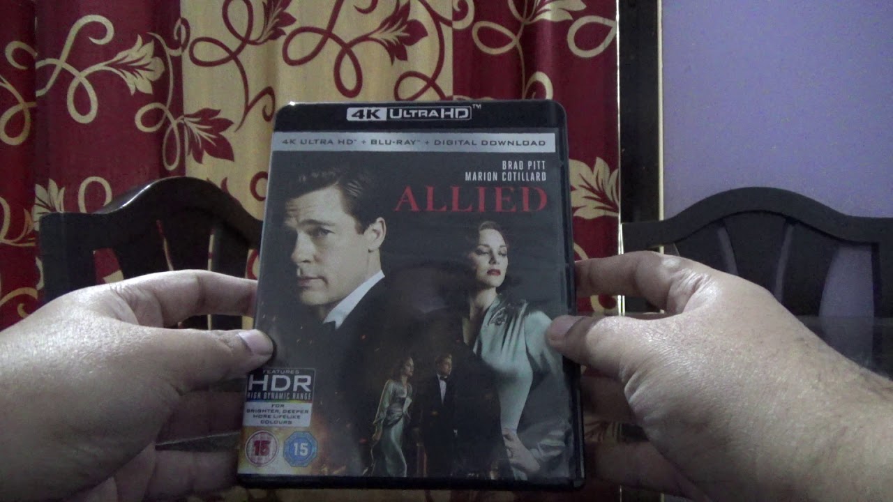 Allied   4K UHD + BD + Digital Copy Set UK Edition