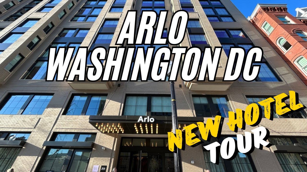 Arlo Hotel in Washington DC - Room and Hotel Tour w/ Ratings #arlohotel #hotelreview #washingtondc