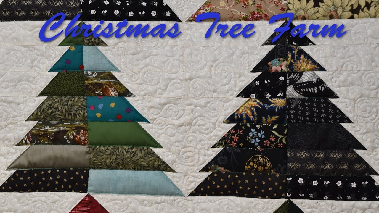 Long Arm Wednesday - Christmas Tree Farm