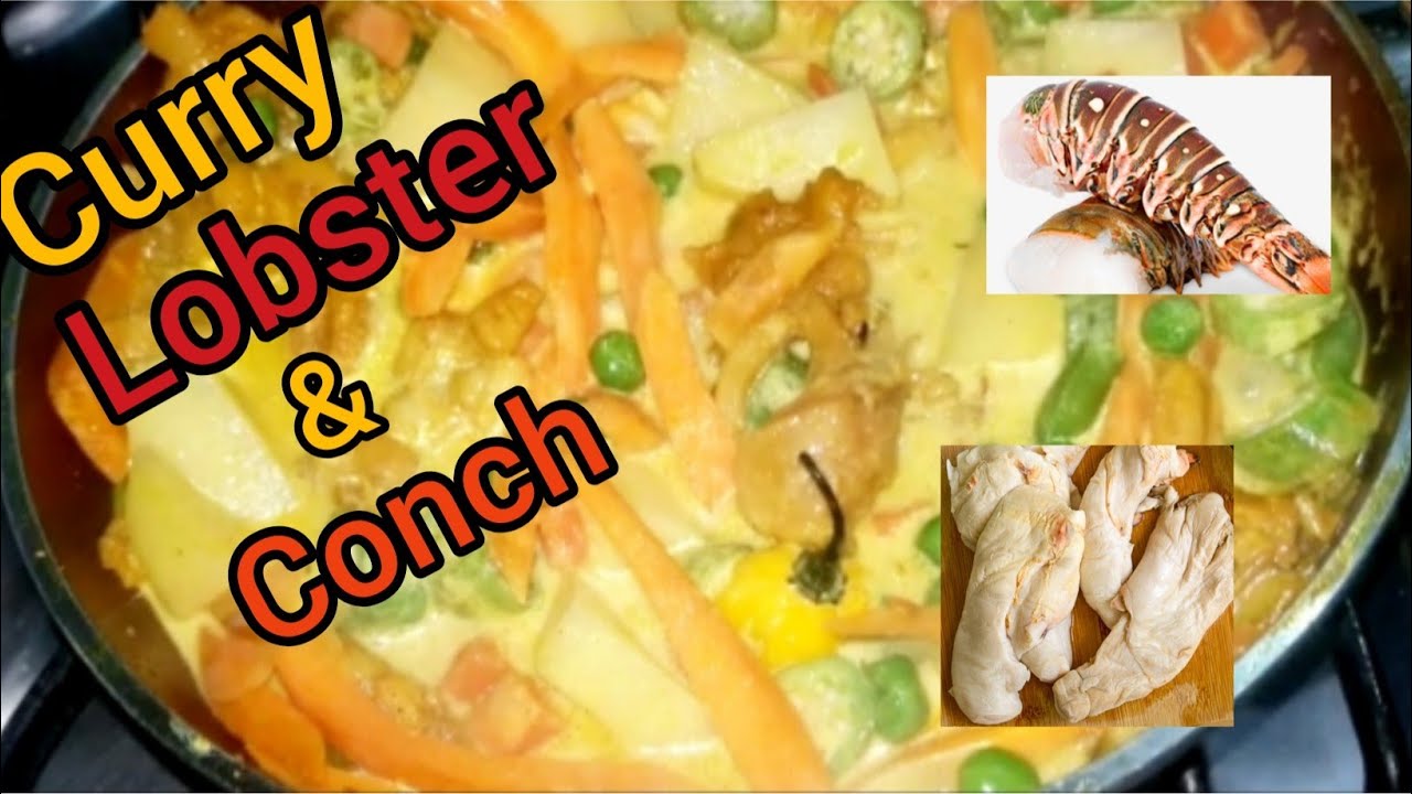 Curry Lobster and Conch | Jamaican Seafood recipe
