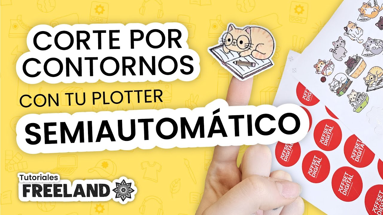 👉 Tips para hacer corte por contornos con tu PLOTTER SEMIAUTOMÁTICO | Freeland Argentina ☀️