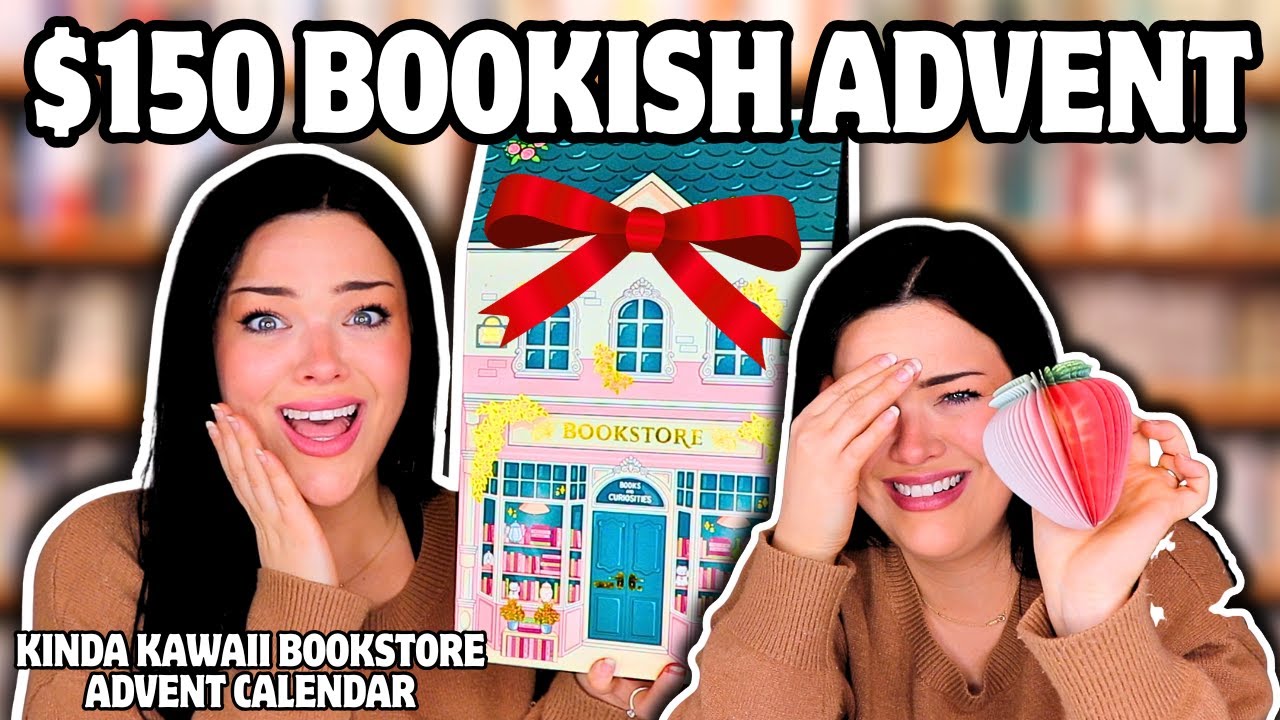 EVERYTHING IS SO TINY!? | $150 Kinda Kawaii Bookstore Stationary Advent Calendar