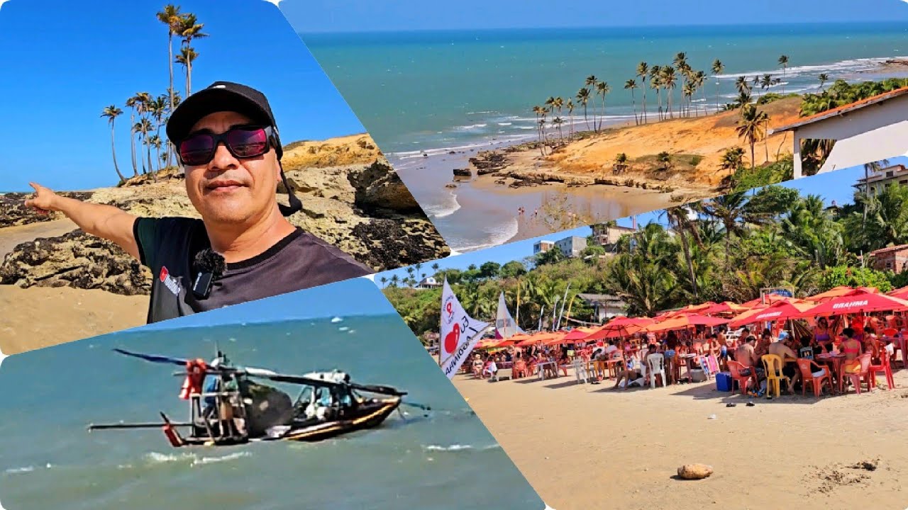 PRAIA DE LAGOINHA É UM PARAÍSO QUEM VAI LA NÃO ESQUECE, PARAIPABA CE,