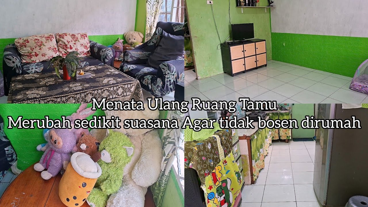 Menata Ulang Ruang Tamu Merubah sedikit Suasana Rumah Agar tidak bosan Dirumah