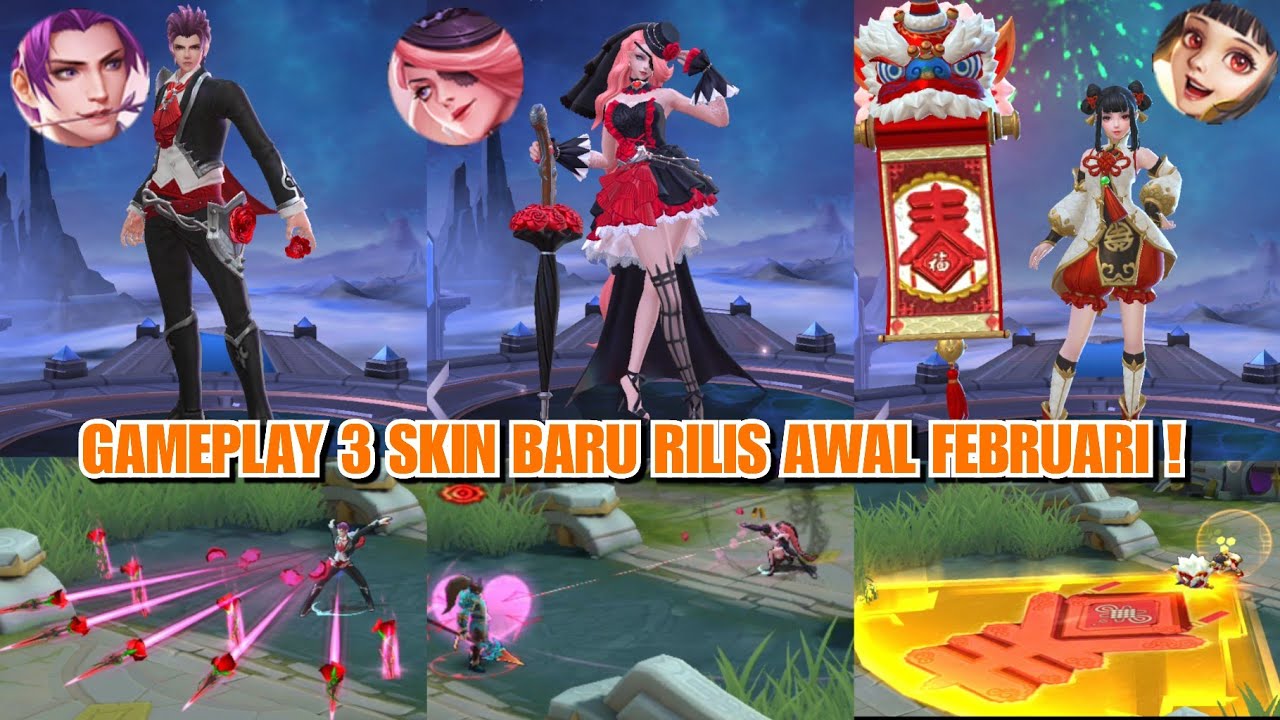 GAMEPLAY SKIN VALENTINE COUPLE LESLEY GUSION DAN IMLEK LOLITA ! SUMPAH KEREN PARAHHHH !!!