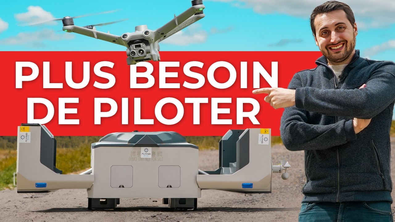 😯Le futur est déjà là: voici un drone autonome et à distance, test du DJI Dock 2 avec Matrice 3TD