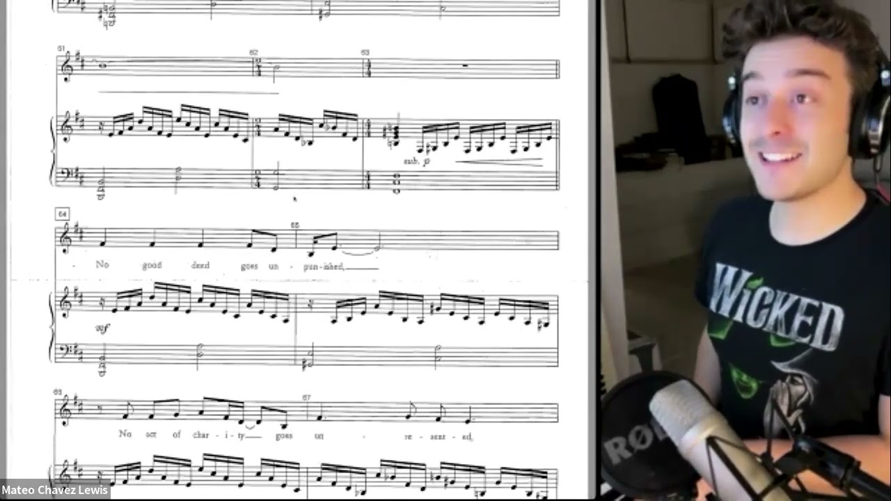 Did you catch this SONDHEIM hat-tip in the WICKED score?