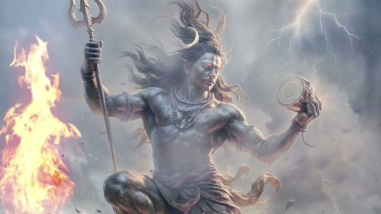 नटवर नीलकंठ भोले 🔱 | Shiv Tandav Style Bhajan | Powerful Yet Peaceful Mahadev Song |