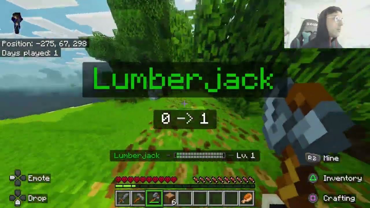 Minecraft Hardcore! Ep.1  Learning the ropes
