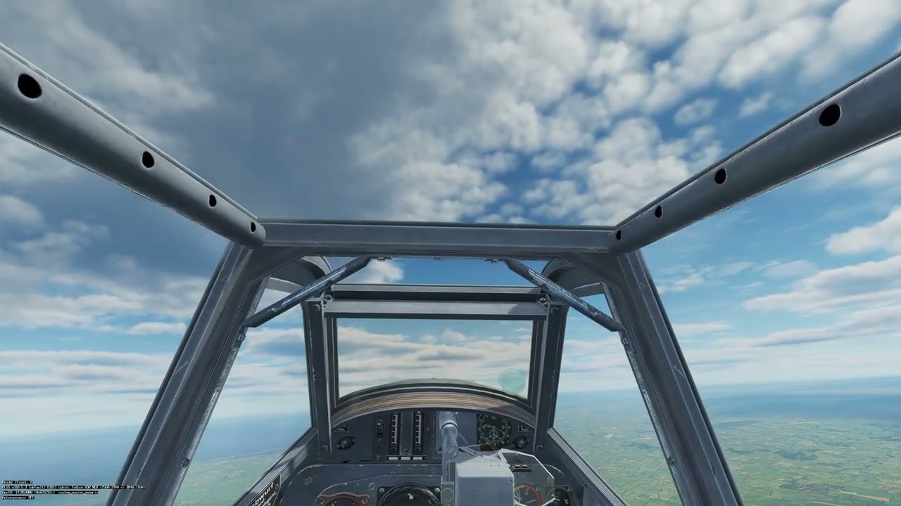 DCS WW2 Serveur 4YA en Bf109K de Argentan à Deauville