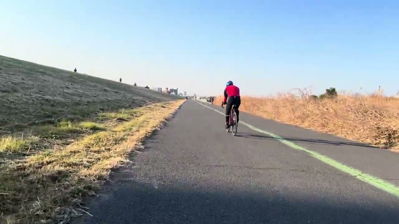 2026年1月18日 荒川公園でのサイクリング（Cycling in Arakawa Park, January 18, 2026）