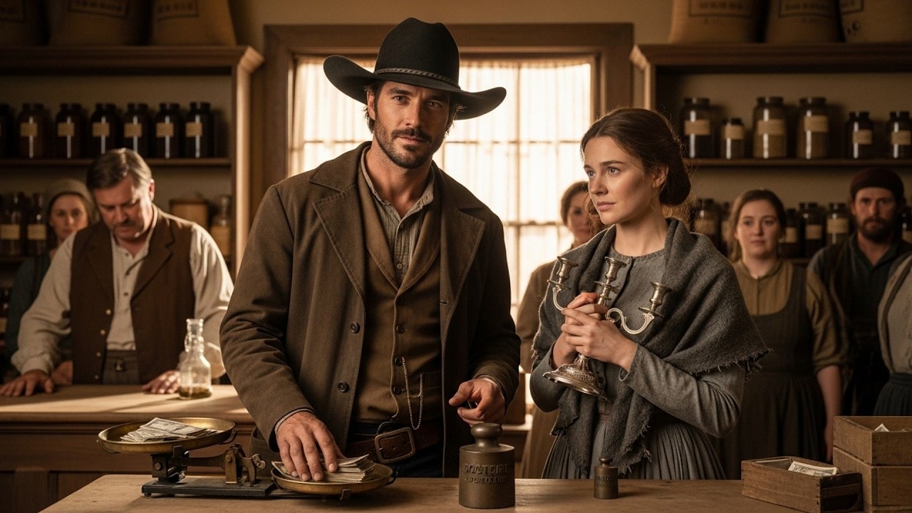 She Was Accused Of Cheating General Store Owner, A Cowboy Proved Scales Were Rigged Against Her