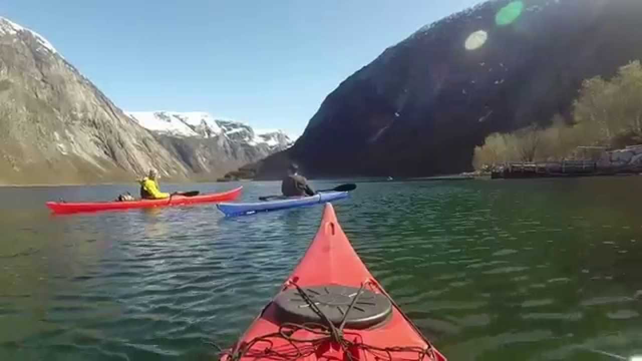 Magnificent Sea kayaking in Eidfjord, Norway