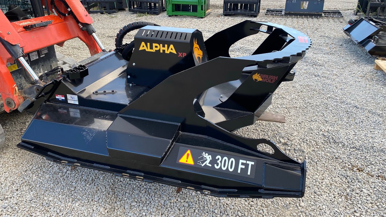 Brush Wolf Alpha XP open front walk around with Lifestyle Equipment. @BrushwolfAttachments