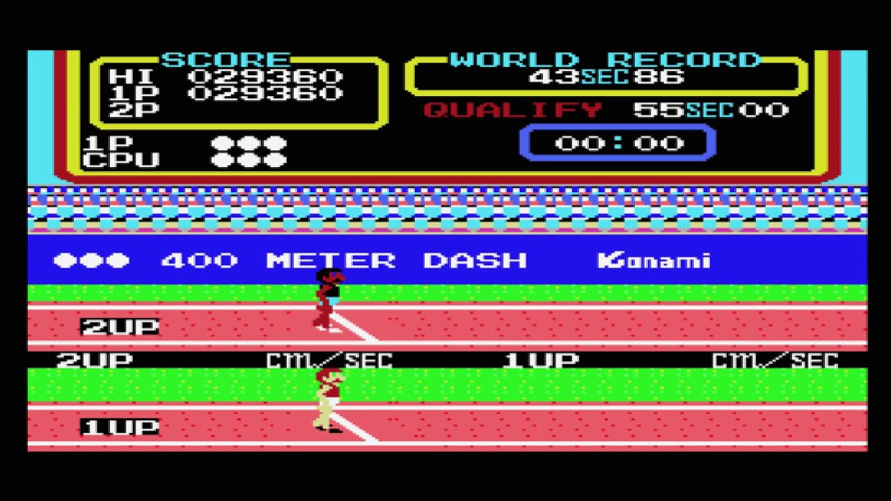 Track & Field 1 MSX (Hyper Olympic) [Longplay - Completo]