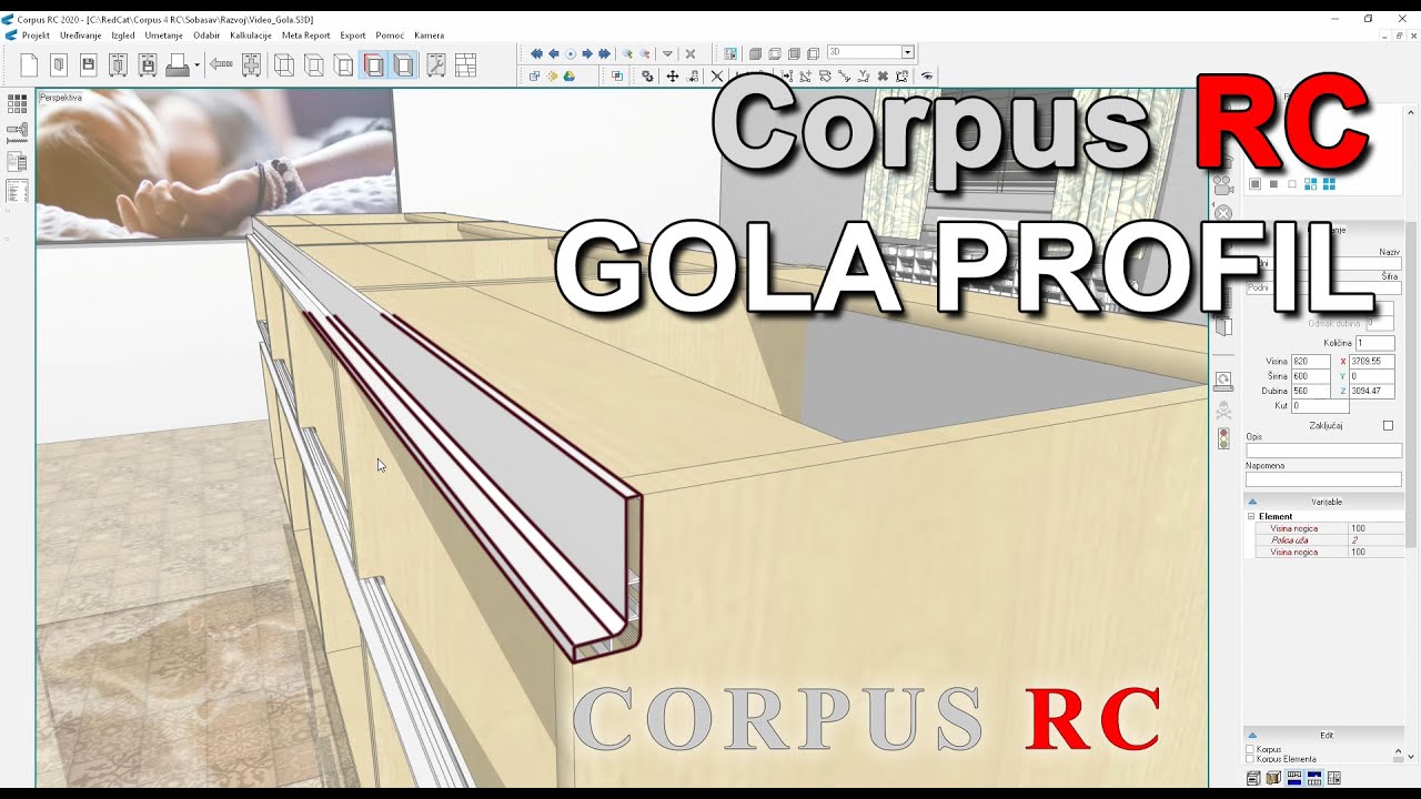 Corpus RC - Gola profili
