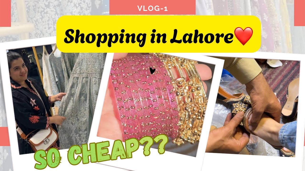 Lahore Shopping Vlog 🛍️ | Exploring MM Alam Road & Liberty Market | Bakhtawar Imran