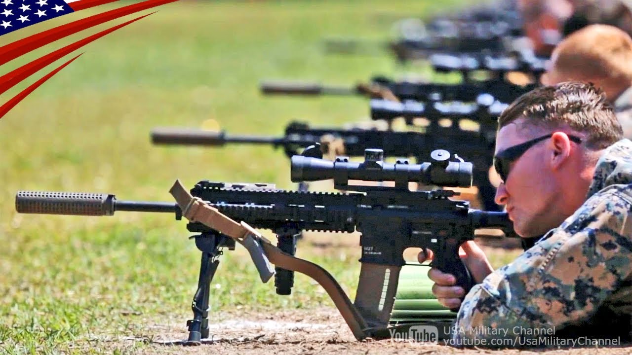 アメリカ海兵隊の新型ライフル M38 SDMR (分隊選抜射手ライフル)
