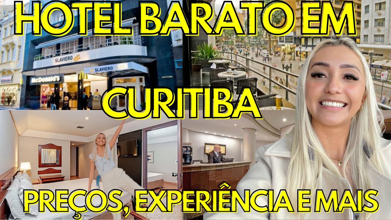 COMO SE HOSPEDAR BARATO EM CURITIBA I Hotel Rede Andrade Braz I Experiência, preço, tour e muito +
