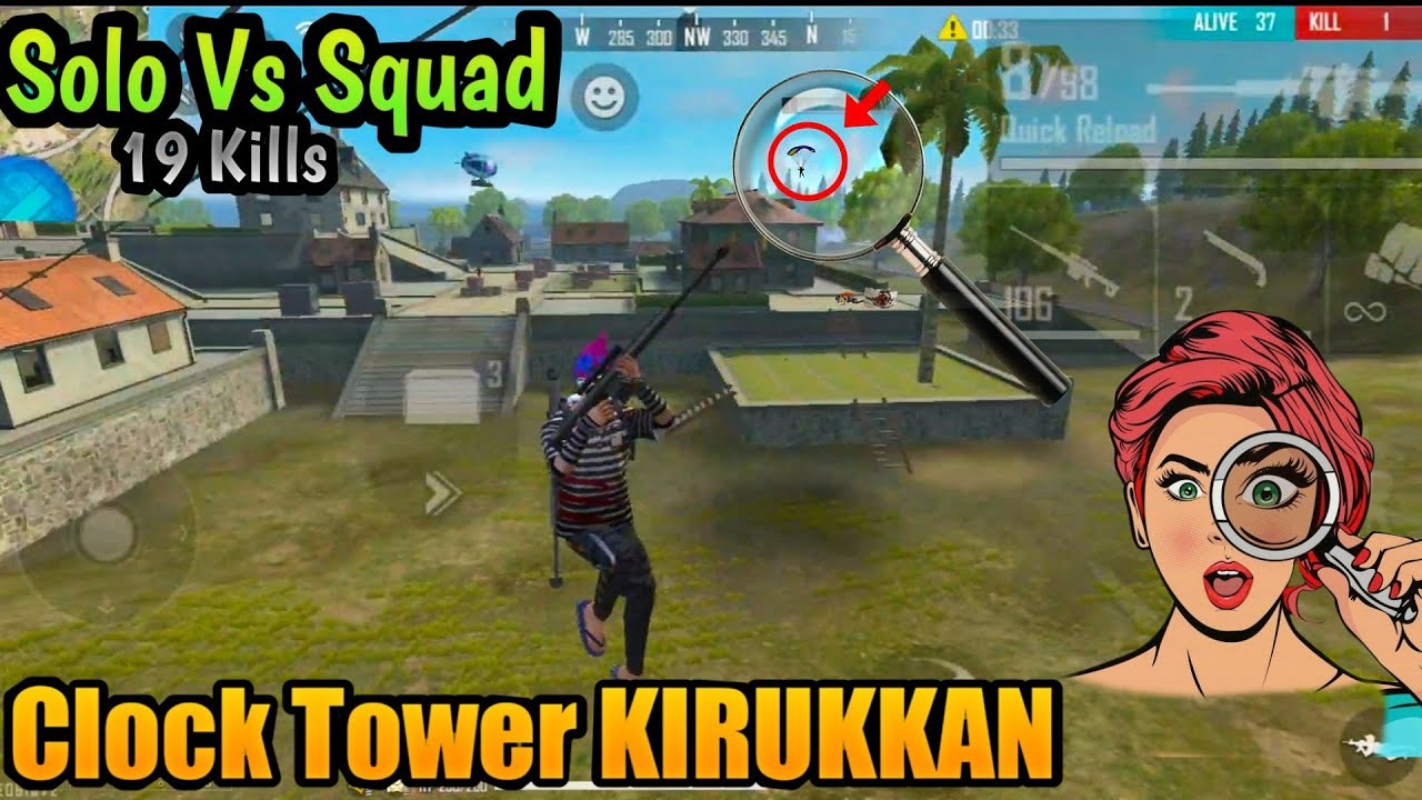 Solo Vs Squad - Best Ranked Match in Freefire Tamil #ffxpress