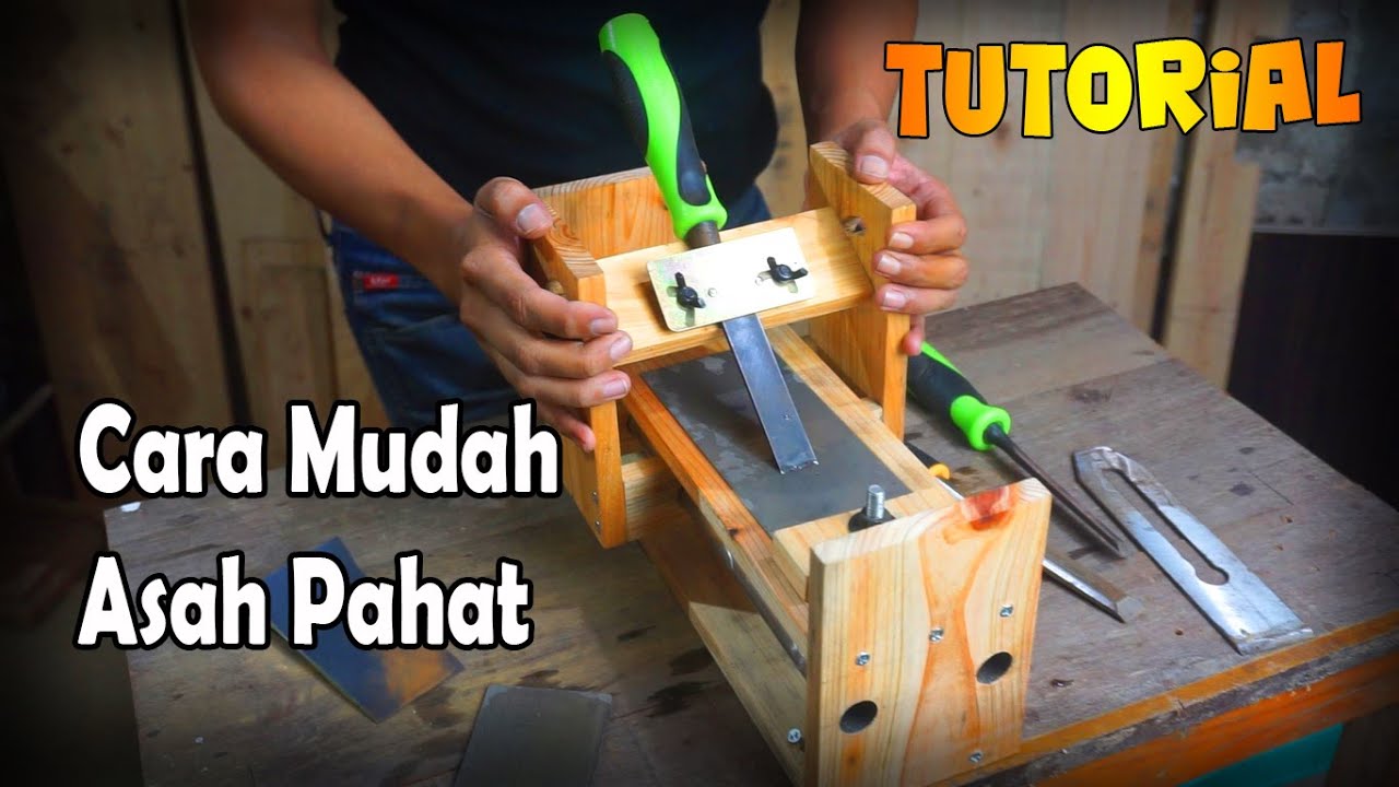 Cara Mengasah Pahat Agar Tajam Sempurna | Tutorial Woodworking