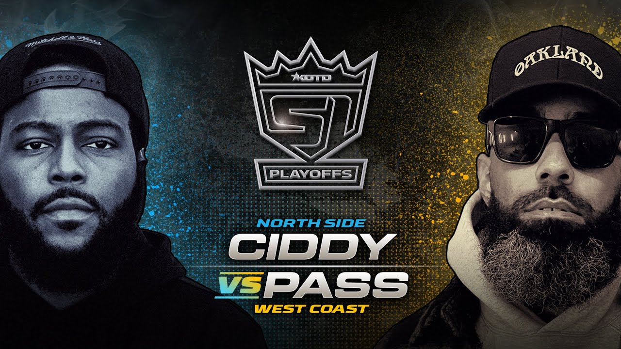 KOTD - Rap Battle - Ciddy vs Pass | #KOTDS1 Playoffs Rd. 2