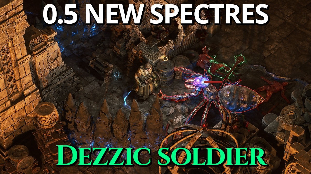 POE2 0.5 NEW Spectre - Dezzic Soldier in T15 Endgame