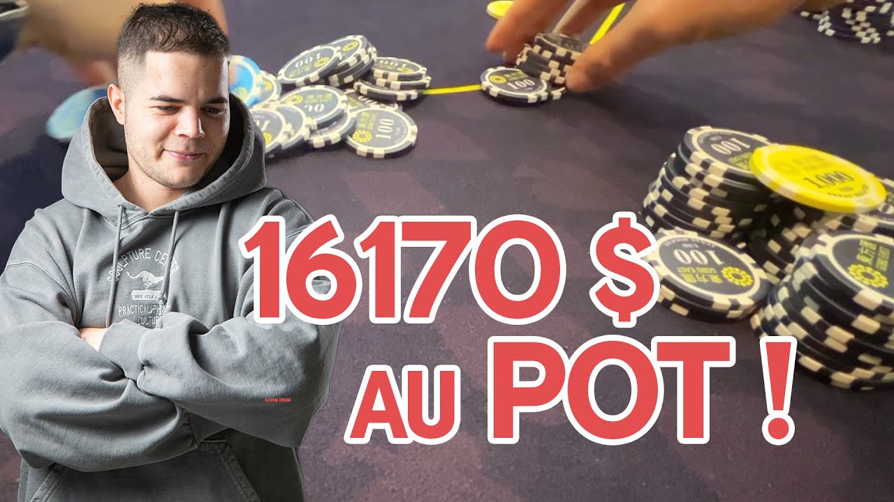 $16 170 au pot - J’ai les AA et il fait ALL IN préflop !!! - A la conquête de l'Asie #08