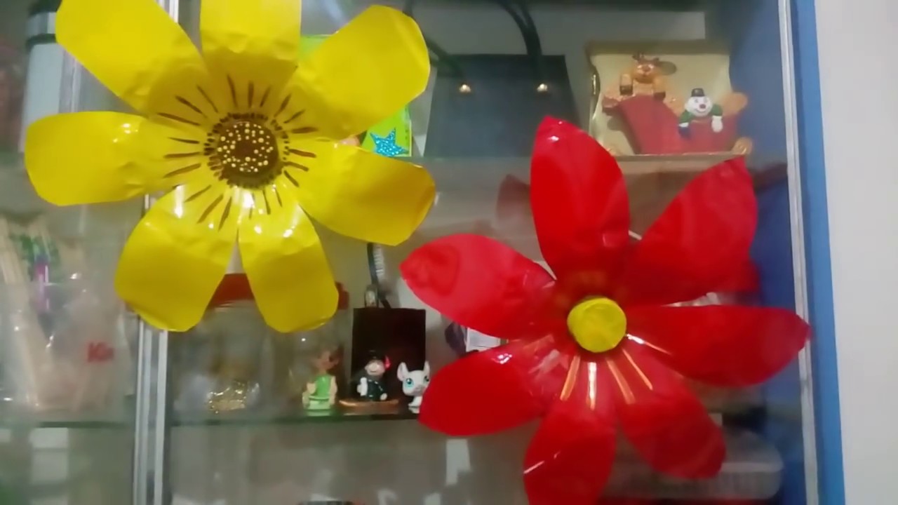 FLORES CON BOTELLAS DE PLASTICO |Rinconcito de manualidades