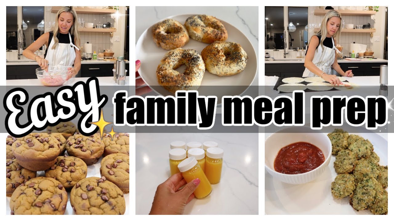 *NEW* EASY MEAL PREP FOR THE WHOLE FAMILY WITH RECIPES TIFFANI BEASTON HOMEMAKING 2023 GLUTEN FREE