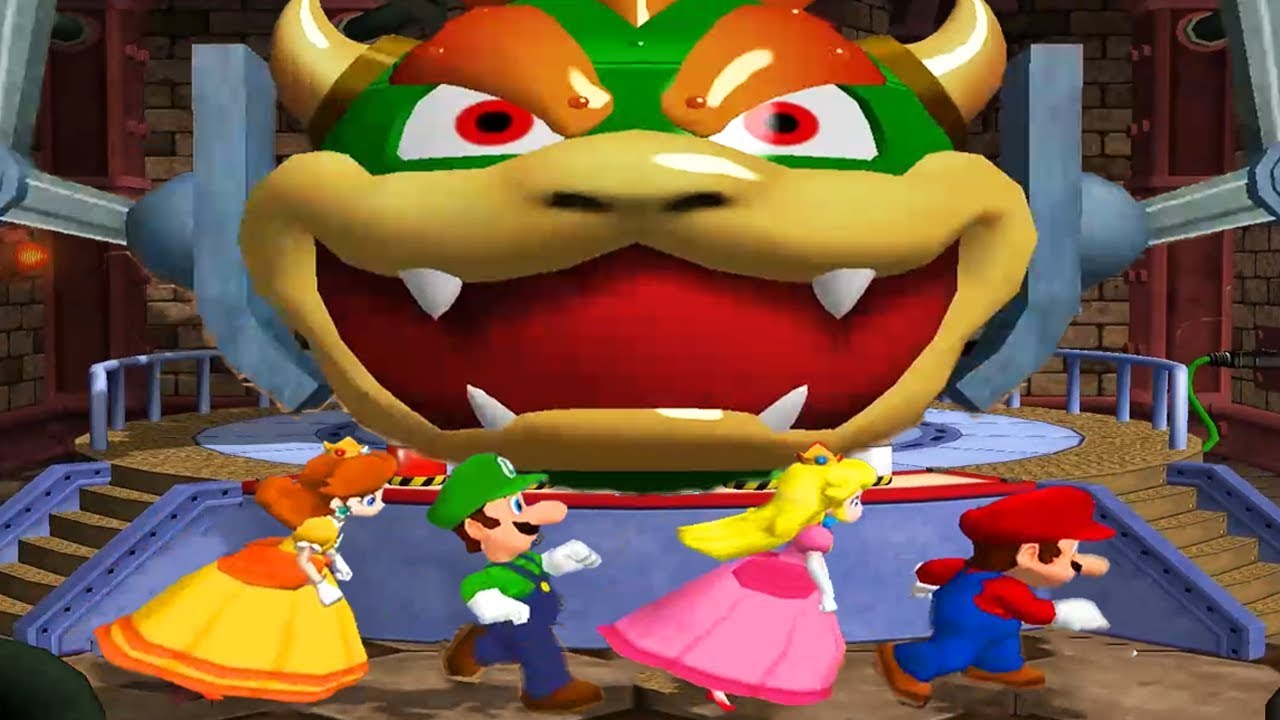 Mario Party 4 - Mario vs Peach vs Luigi vs Daisy - Minigames