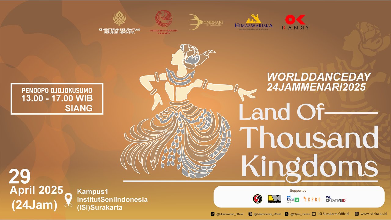 LIVE  🔴 HARI TARI DUNIA 2025 // PENDOPO - SIANG