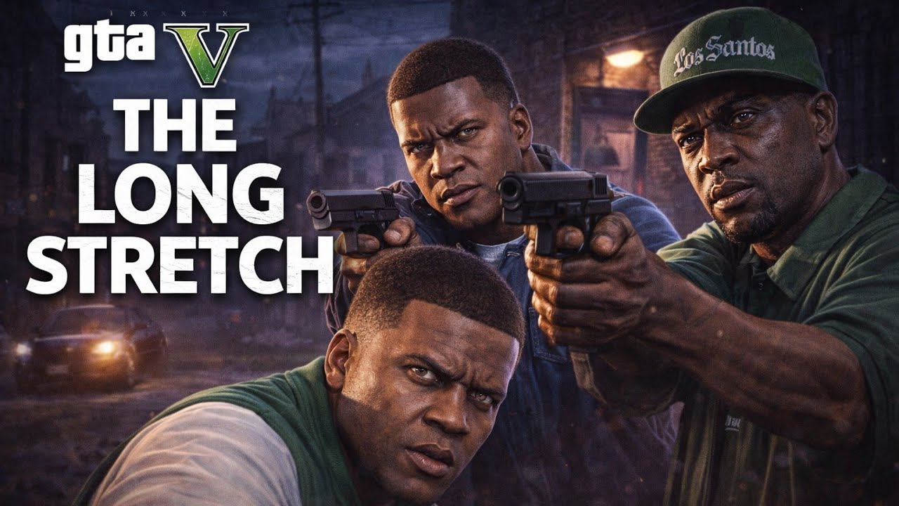 GTA 5 THE LONG STRETCH Mission 🔥 | Franklin, Lamar & Stretch PS5 Gameplay | Dragon Sunil (Hindi)