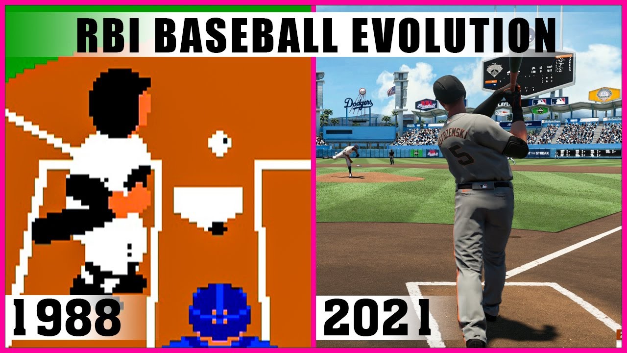RBI BASEBALL evolution [1988 - 2021]