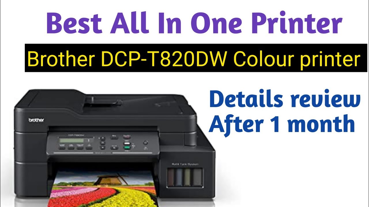 Best Printer under 20000 | Brother DCP-T820DW Details Review 🔥🔥 | Colour printer