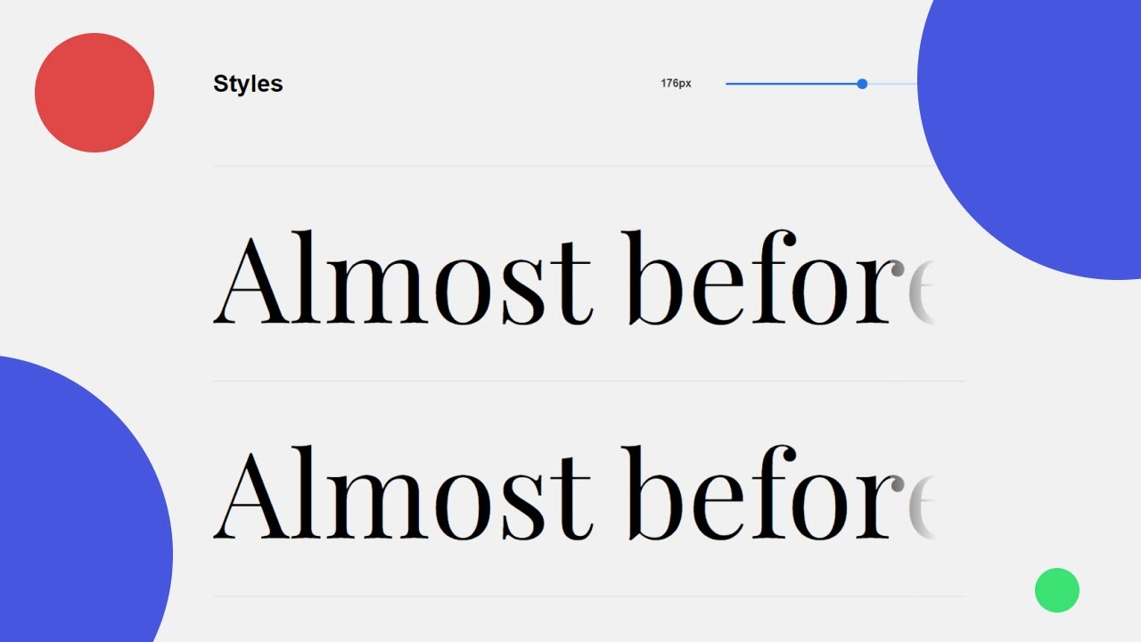 Refaire l'effet Google Fonts avec les variables CSS