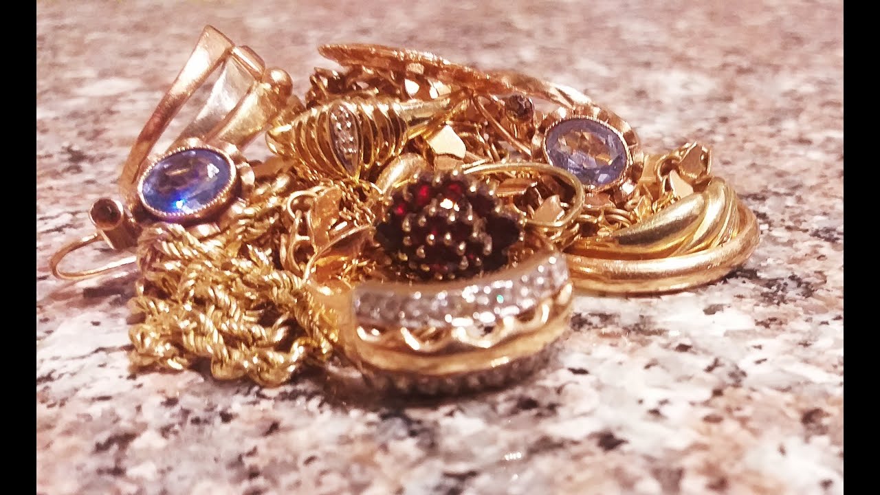 Refining Gold Scrap 14K Jewelry To .999 Fines Bar