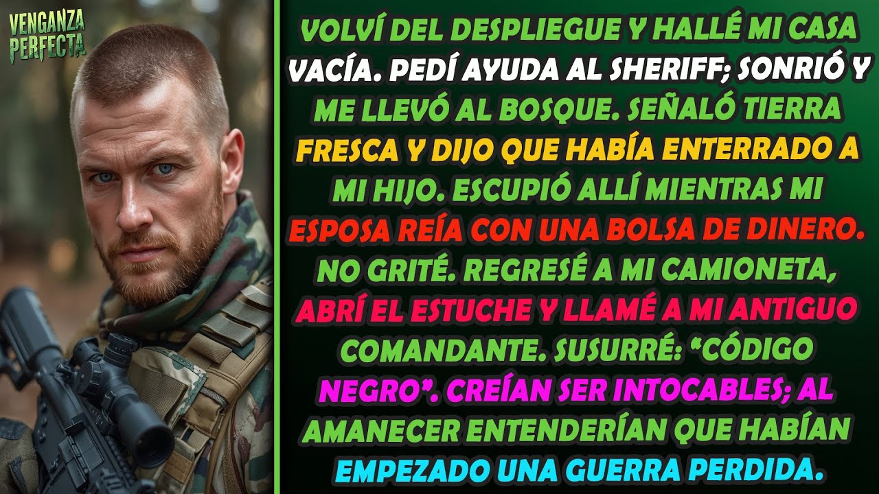 Sheriff corrupto enterró a mi hijo en el bosque — Escupió en su tumba — Padre militar lo enterró ...