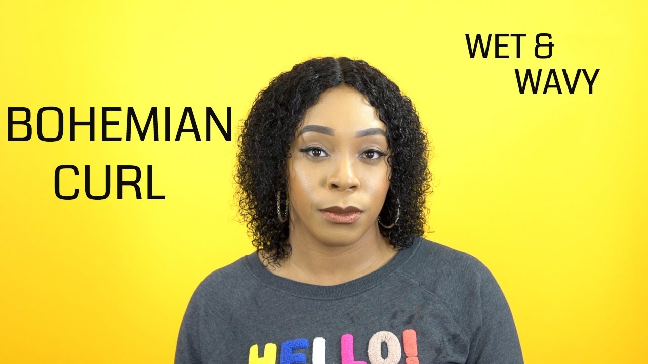 Mayde Beauty Wet & Wavy 100% Human Hair Invisible Lace Part Wig - BOHEMIAN CURL --/WIGTYPES.COM