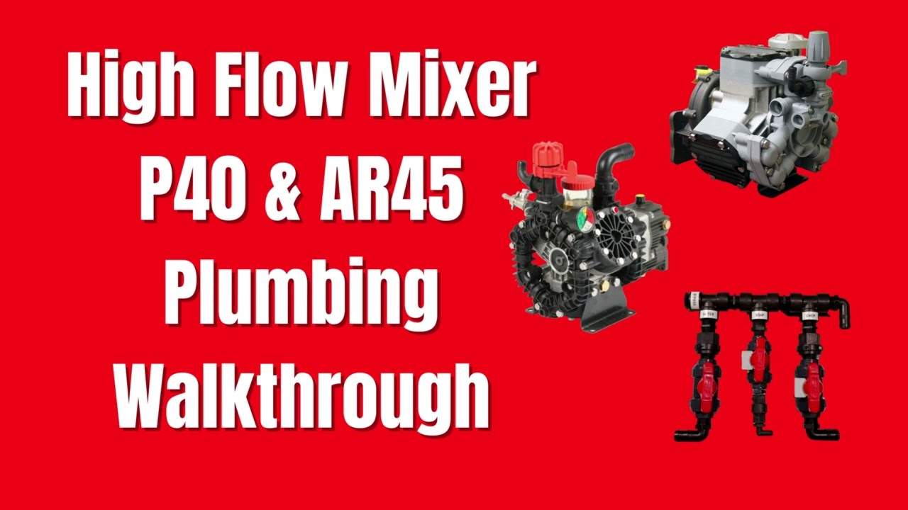 High Flow Mixer - P40 - AR45 Plumbing Walkthrough