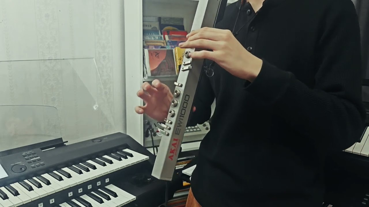 EWI1000でTRUTHと宝島を演奏します