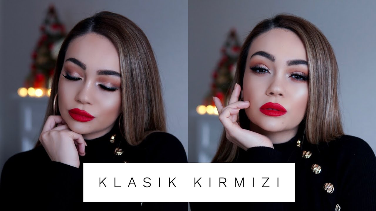 Kırmızı Ruj Makyajı | Klasik ve Zamansız