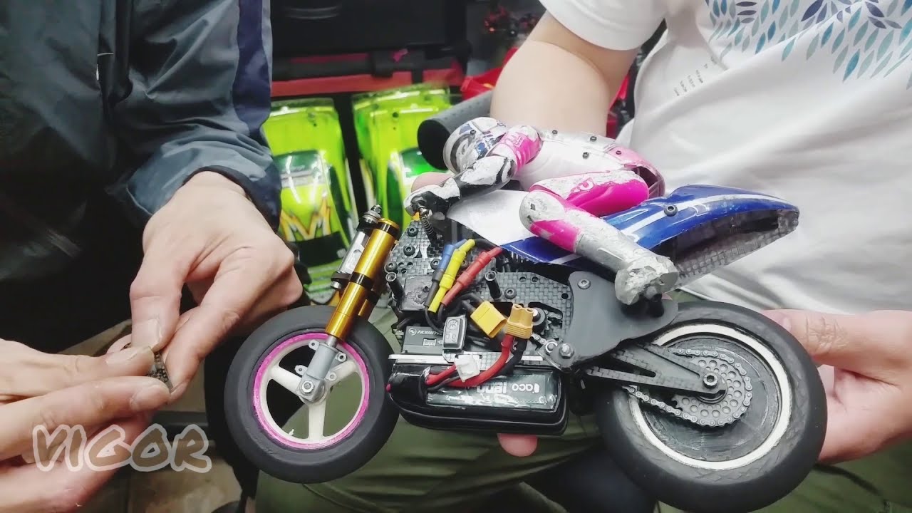 Vigor 1/8 Motor Cycle option parts for Koysho report (DEE Mode)