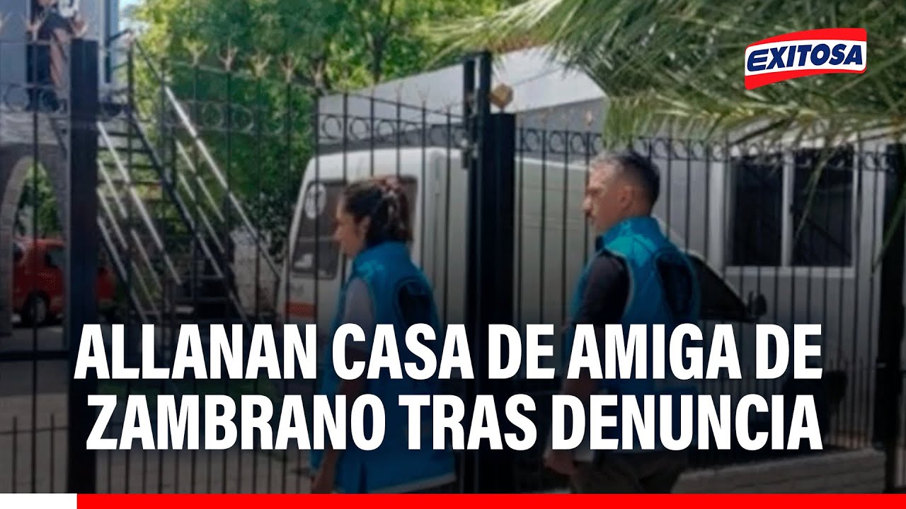 🔴🔵 Policía de Uruguay allana casa de amiga de Carlos Zambrano por caso de presunto abuso sexual